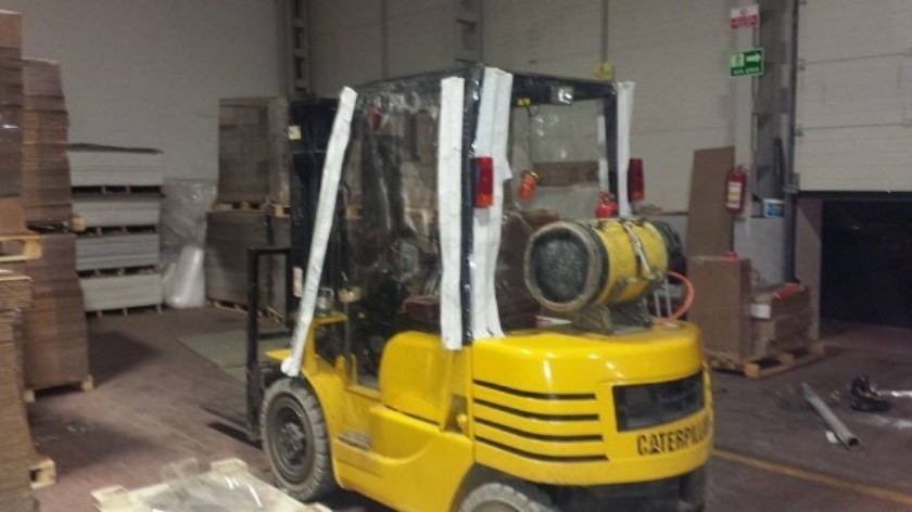 Forklift Kabin Brandası